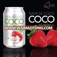 COCO nata de coco- strawberry juice -250ml 500ml